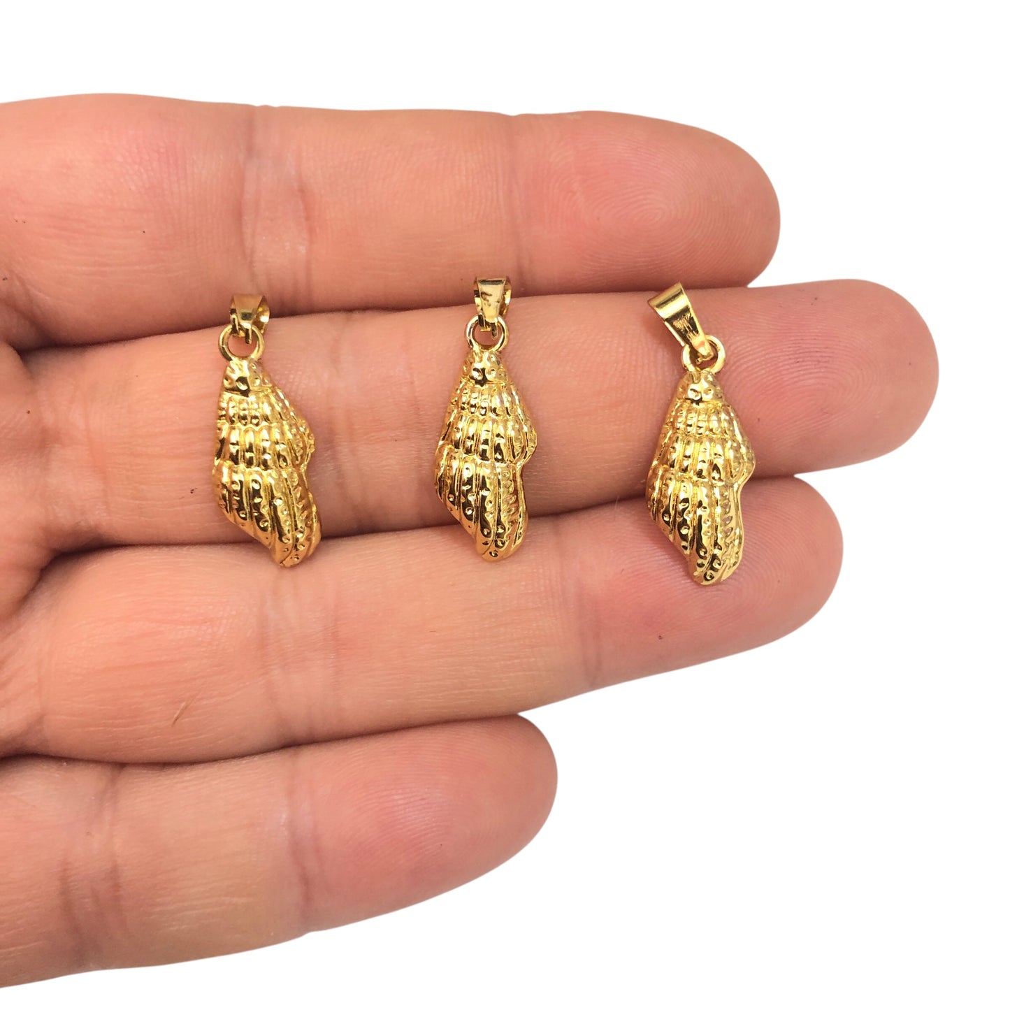 Sarı Çelik Deniz Minaresi Kolye Ucu