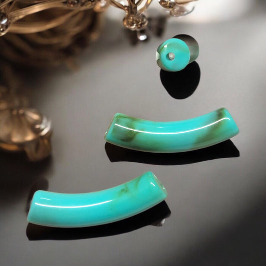 A Kalite Akrilik 7.9x32mm- Ebruli Turkuaz