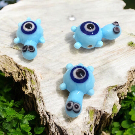 Schildkröte aus Muranoglas, Rot