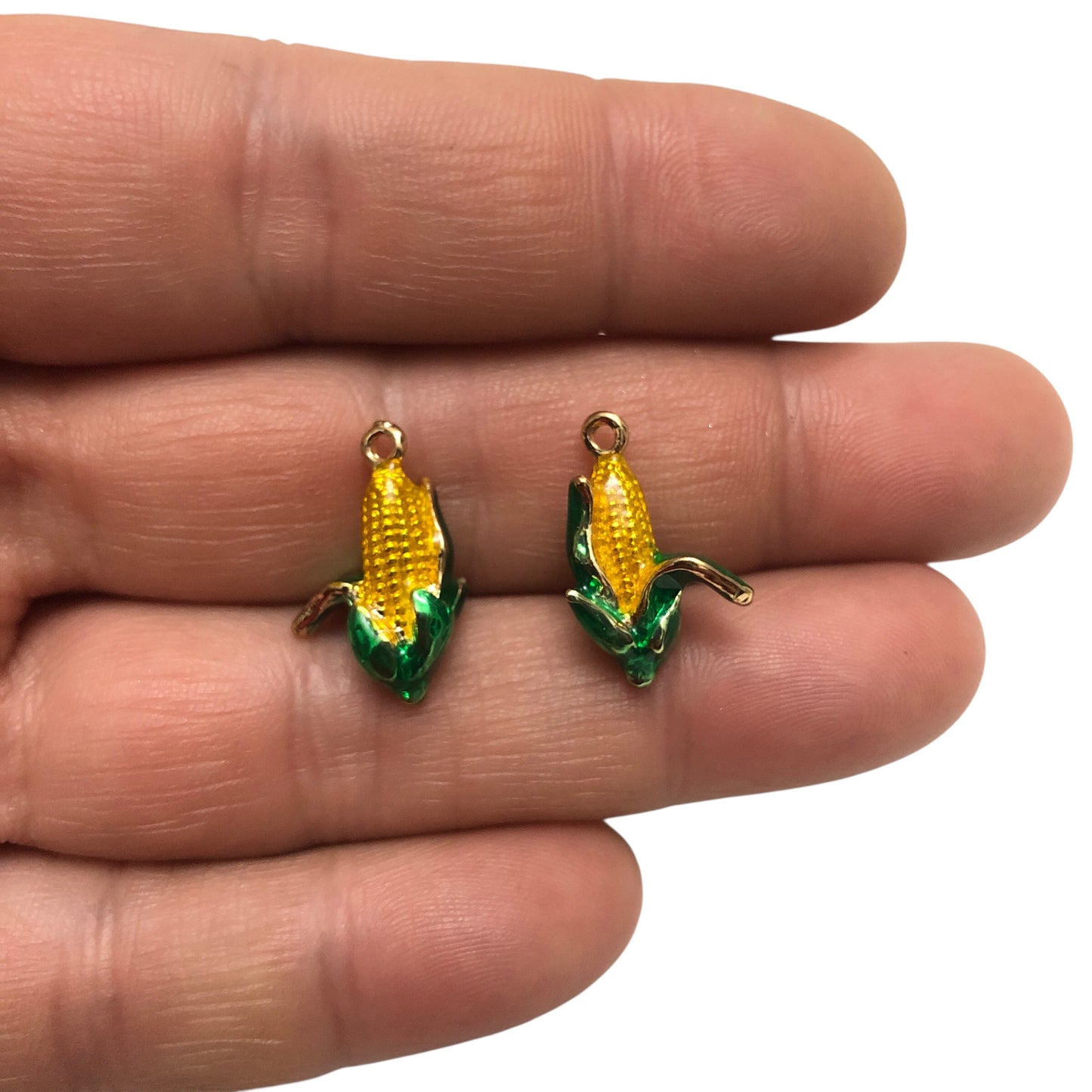 Altın Kaplama Üç boyutlu Mısır Koçanı Sallantı