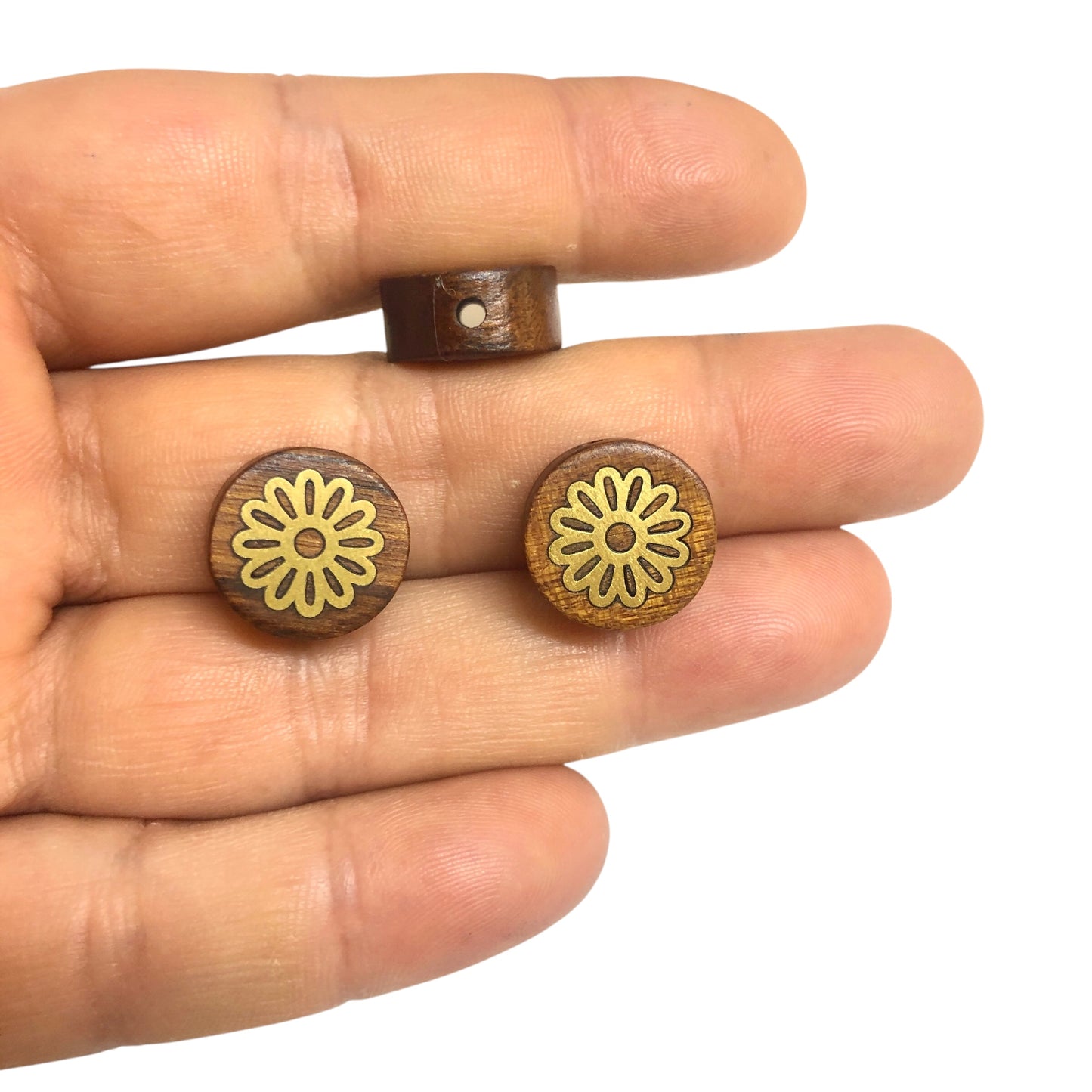 Esmer Venge Üzeri Pirinç Kakma Aparat  -5