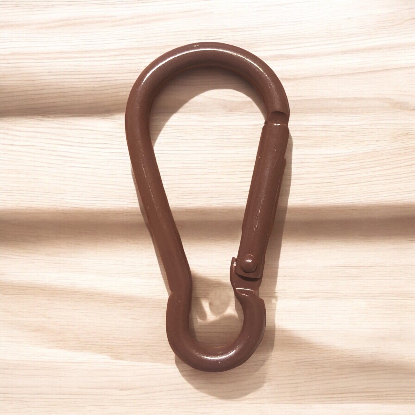 Çanta Charm Aksesuar& Anahtarlık Klipsi -Kahverengi