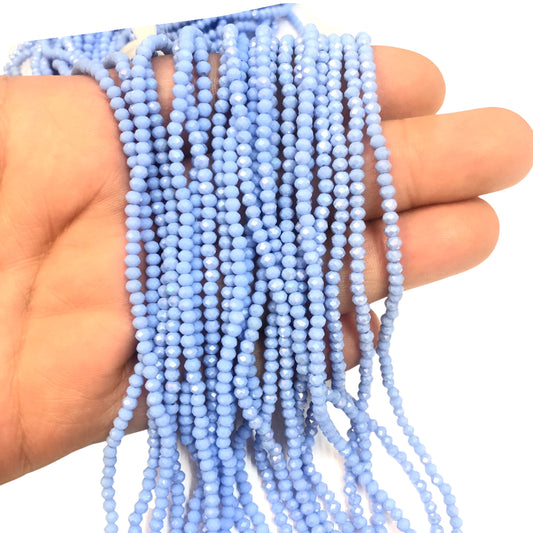 Kristal Boncuk, Çin Kristali-2mm- 110 - Janjan Açık leylak