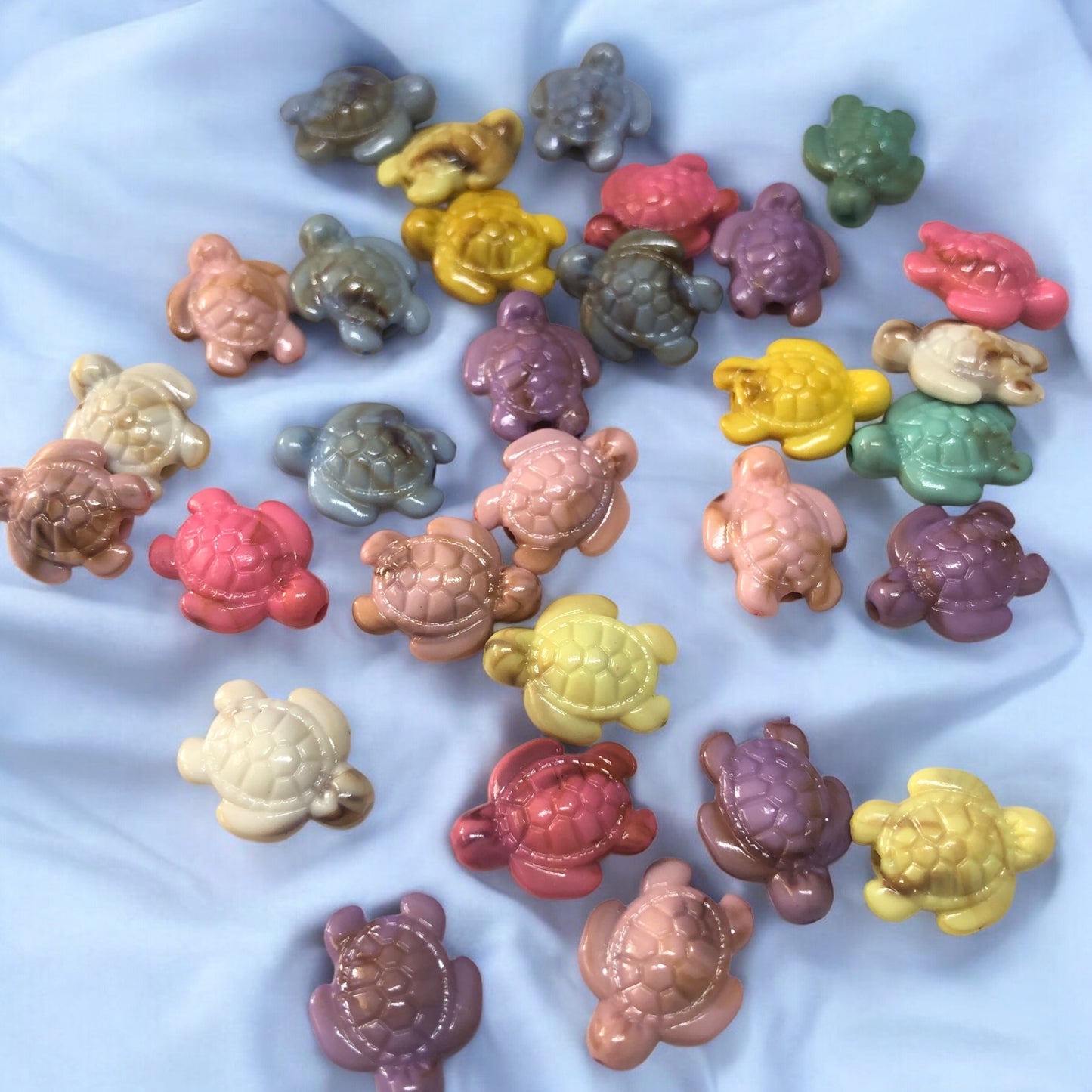 Akrilik  Karısık Renkli Kaplumbağ