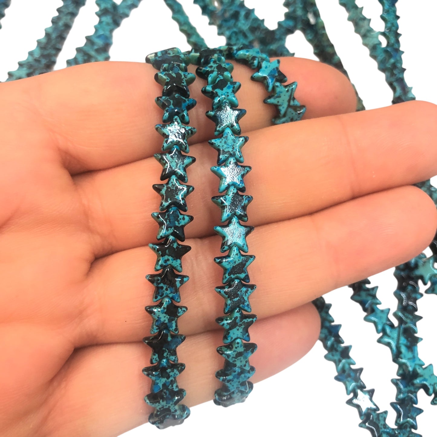 Turkuaz Havlit Yıldız- Turkuaz  Mix