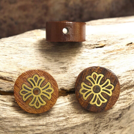 Esmer Venge Üzeri Pirinç Kakma Aparat  - 2