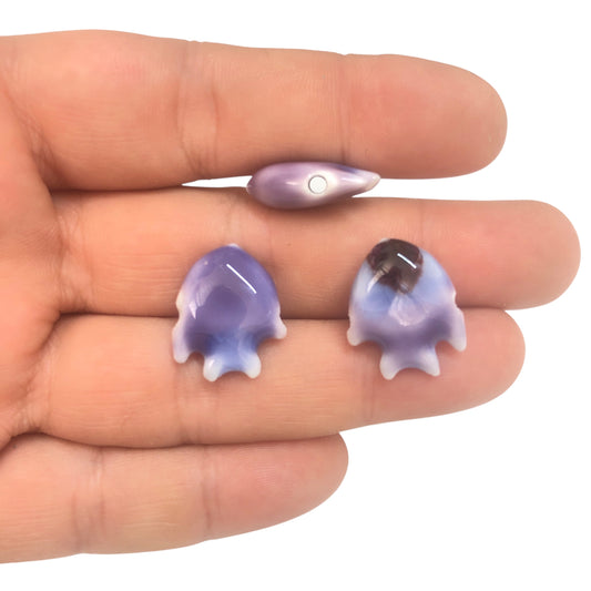 Seramik Balık - Lila