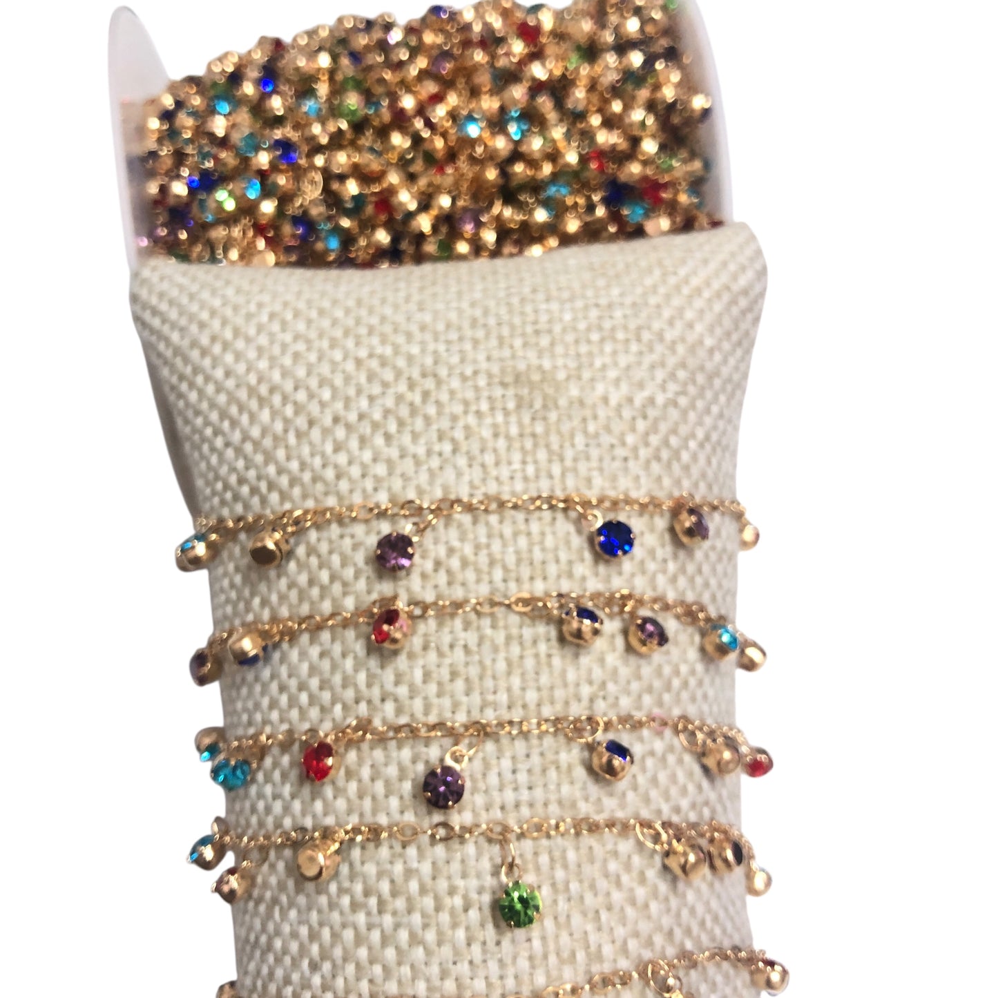 Altın Kaplama  Sallantı Forse Zincir - Mix