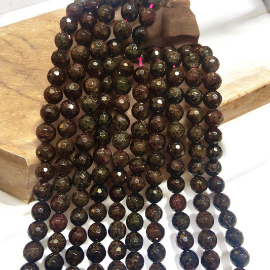 A Kalite Granat (Lal) Taşı Faset Kesim -8 mm