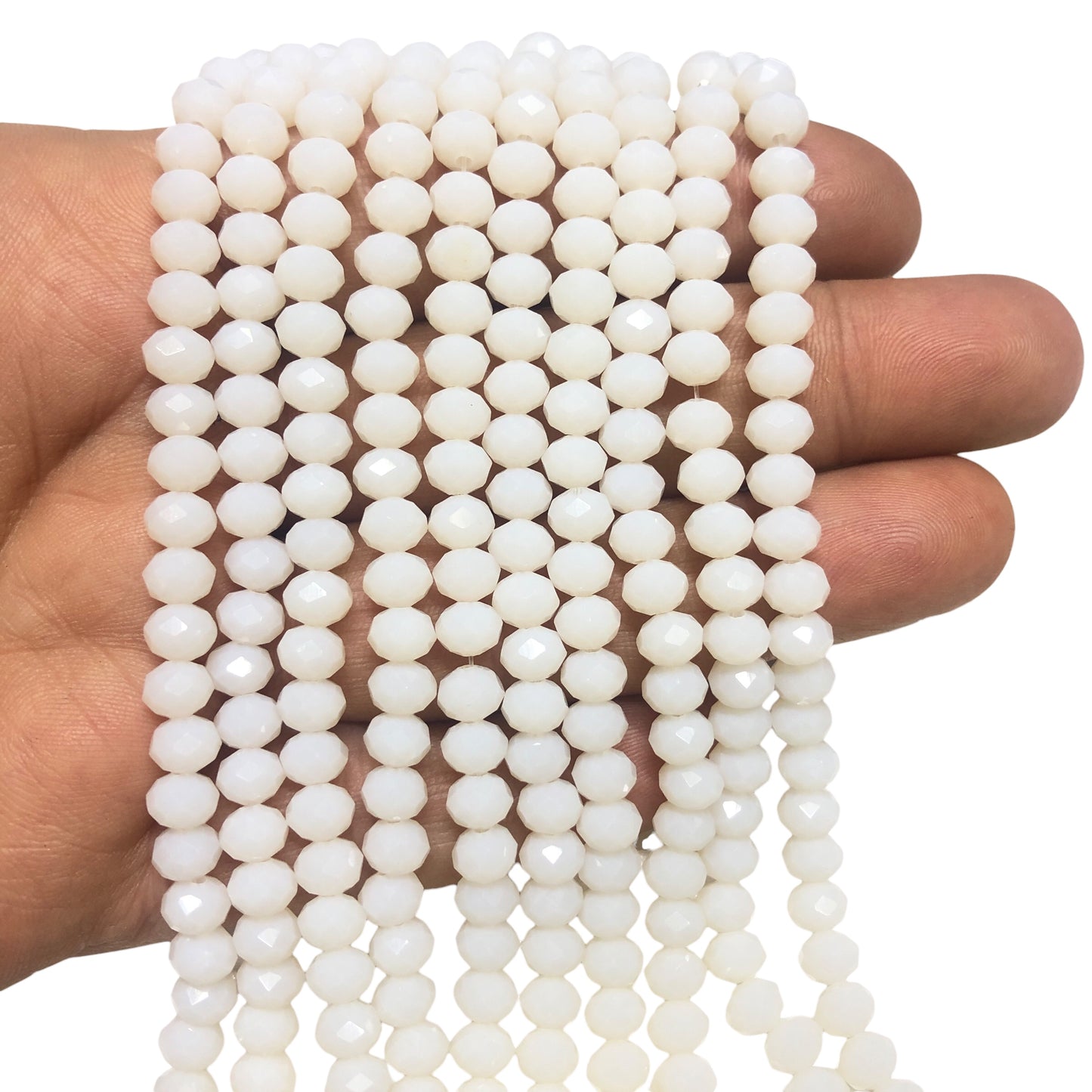 Çin Kristali 6mm - 6115 Opak Ekru