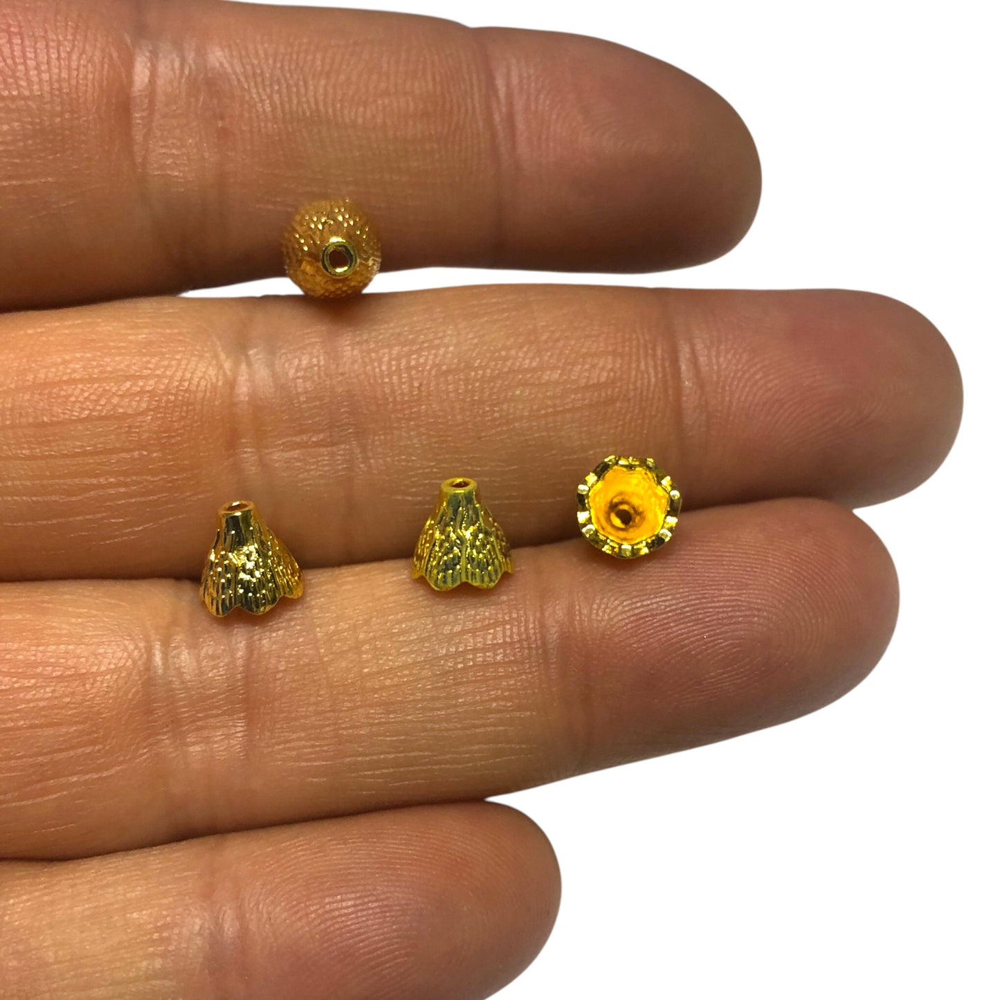 Altın Kaplama Kapsül Kapama - 7 mm