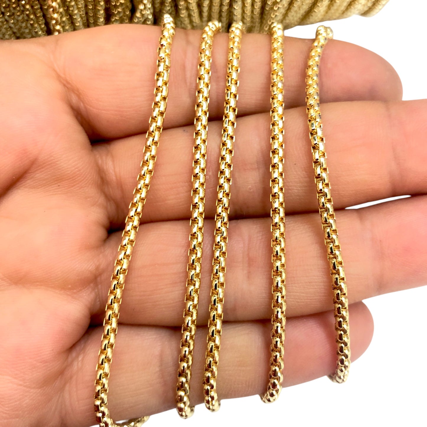 Gold Plated 0.60 Gourmet Chain 