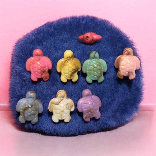 Akrilik  Karısık Renkli Kaplumbağ