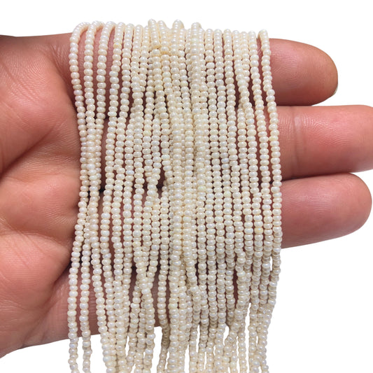 Preciosa Series Sand Beads 11/0 -46113-Pearl