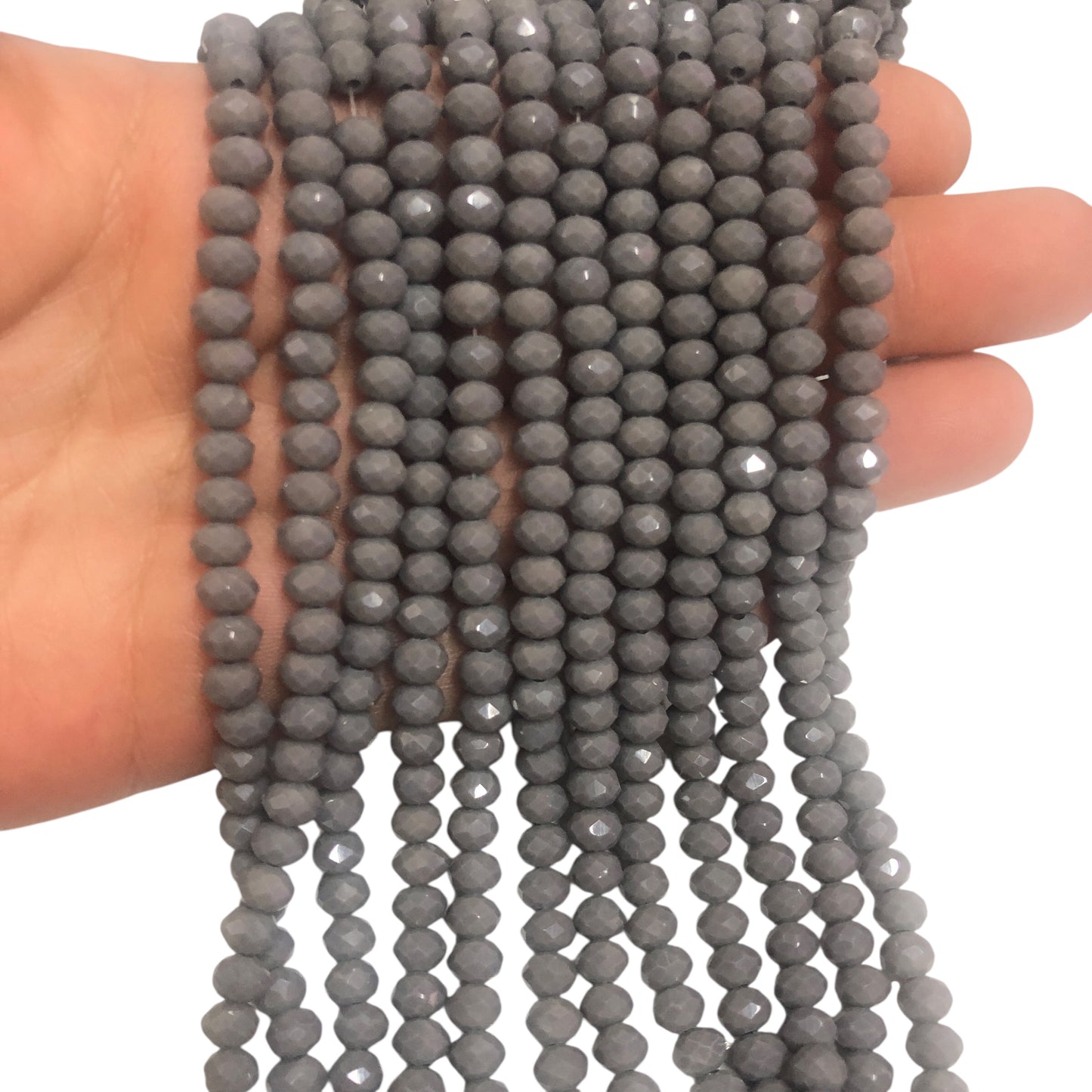 Çin Kristali 6mm - 6093 Gri