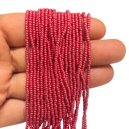 Preciosa Dizi Kum Boncuk 11/0 -98210-Opak Porselen K,Kırmızı