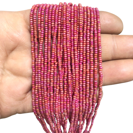 Preciosa Dizi Kum Boncuk 11/0 - 94190-M  Ebruli Kırmızı