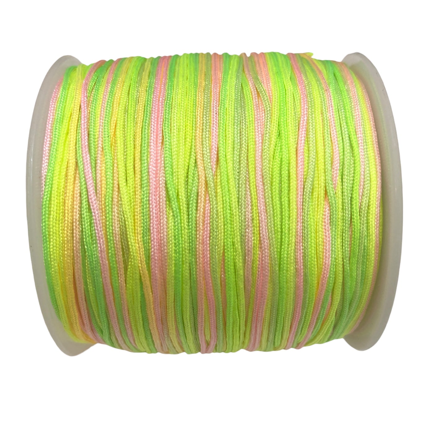 Paraşüt İpi-0.8mm-16- Ebruli Neon Yeşil & Sarı