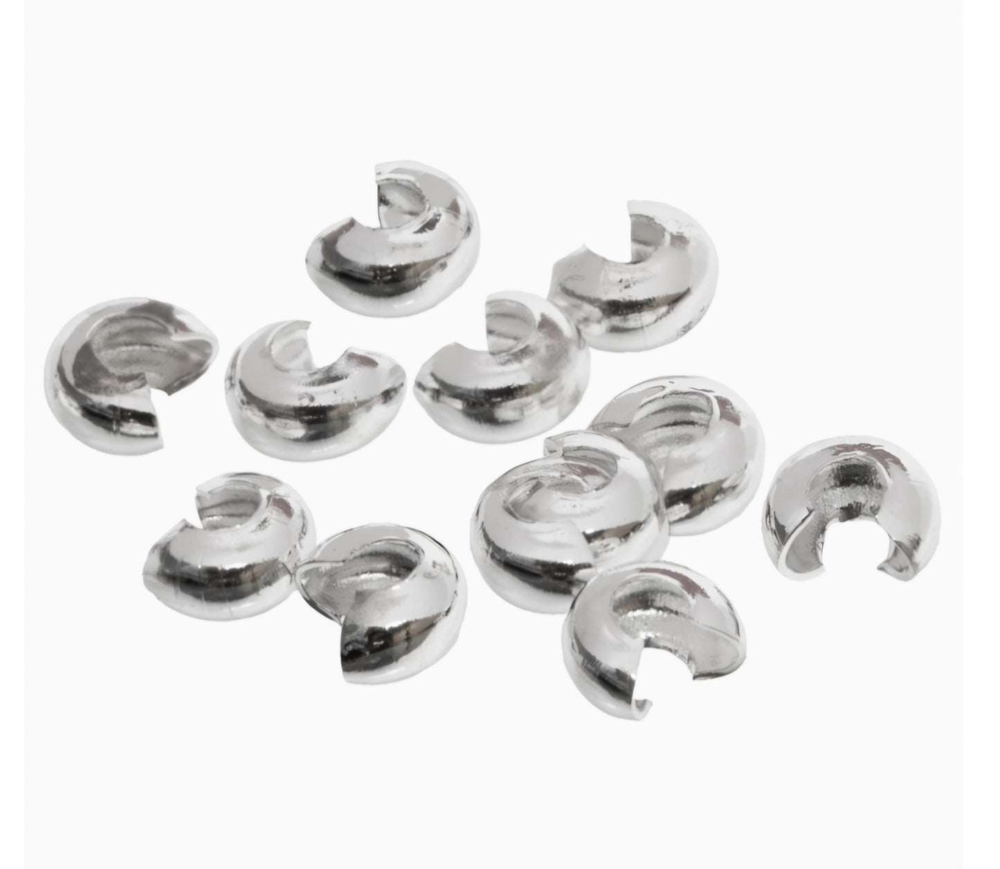 Kaplama Crımp Bead Cover (sıkıştırma boncuk kapağı) 5MM