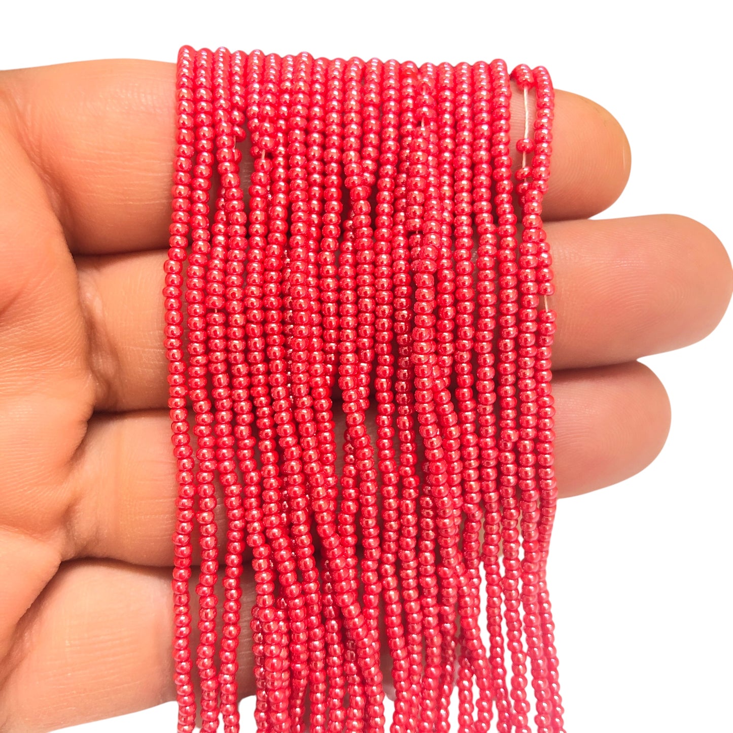 Preciosa Dizi Sand Beads 11/0 -98190-Opaque Bright Red