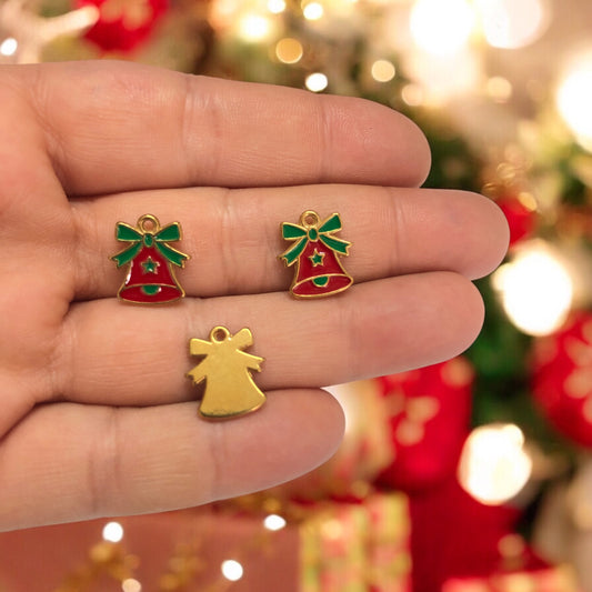 Sarı Çelik Yılbaşı Aparatı - Çan