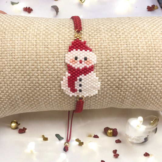 Miyuki Perlen, Miyuki Delica Powder Evil Eye Perlenarmband