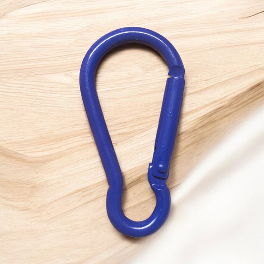 Çanta Charm Aksesuar& Anahtarlık Klipsi -Saks Mavi