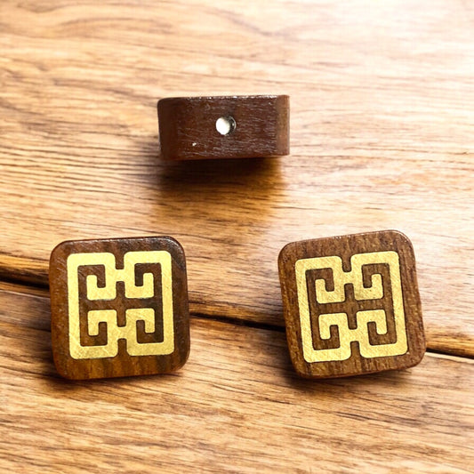 Esmer Venge Üzeri Pirinç Kakma Aparat - 16