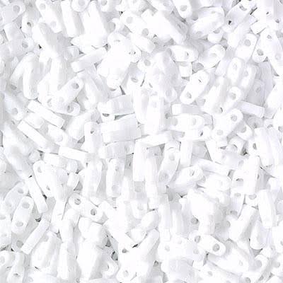 Miyuki Boncuk, Miyuki Quarter Tila QTL-0402F -Opaque Matte White