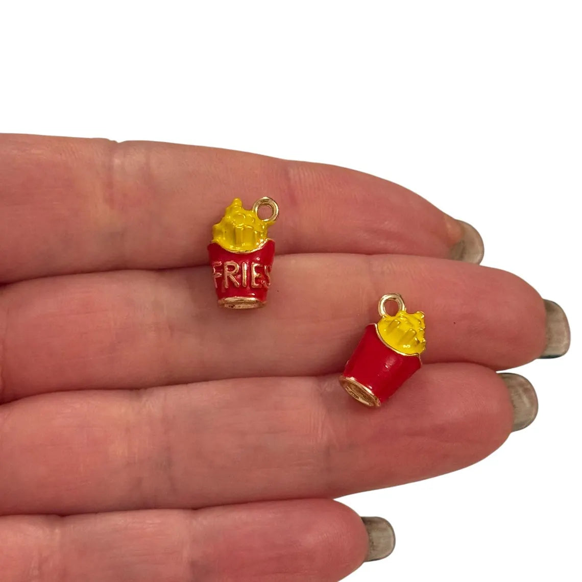 Altın Kaplama Üç boyutlu Patates Kızartması