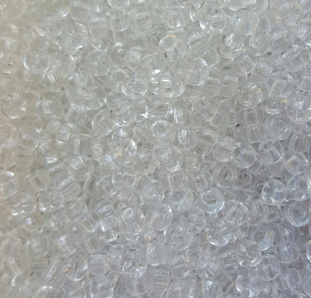 Miyuki-Perlen, MiyukiRoundBeads 6/0-0131 Kristall