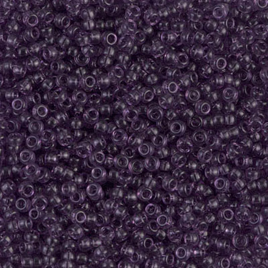 Miyuki Boncuk, MiyukiRoundBeads11/0-0157 Transparent Amethyst