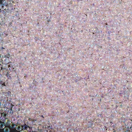 Miyuki Beads, MiyukiRoundBeads 8/0-0265 Transparent Pale Pink
