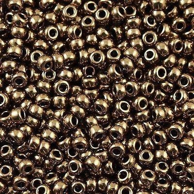Miyuki Beads, MiyukiRoundBeads 8/0-0457 Metallic Bronze