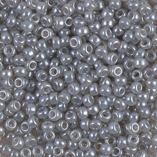 Miyuki Beads, MiyukiRoundBeads 6/0-0526 Silver Gray Ceylon