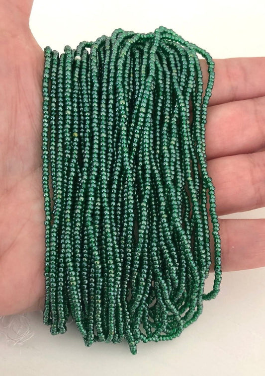 Preciosa Dizi Sand Beads 11/0 -56120-Transparent Green 