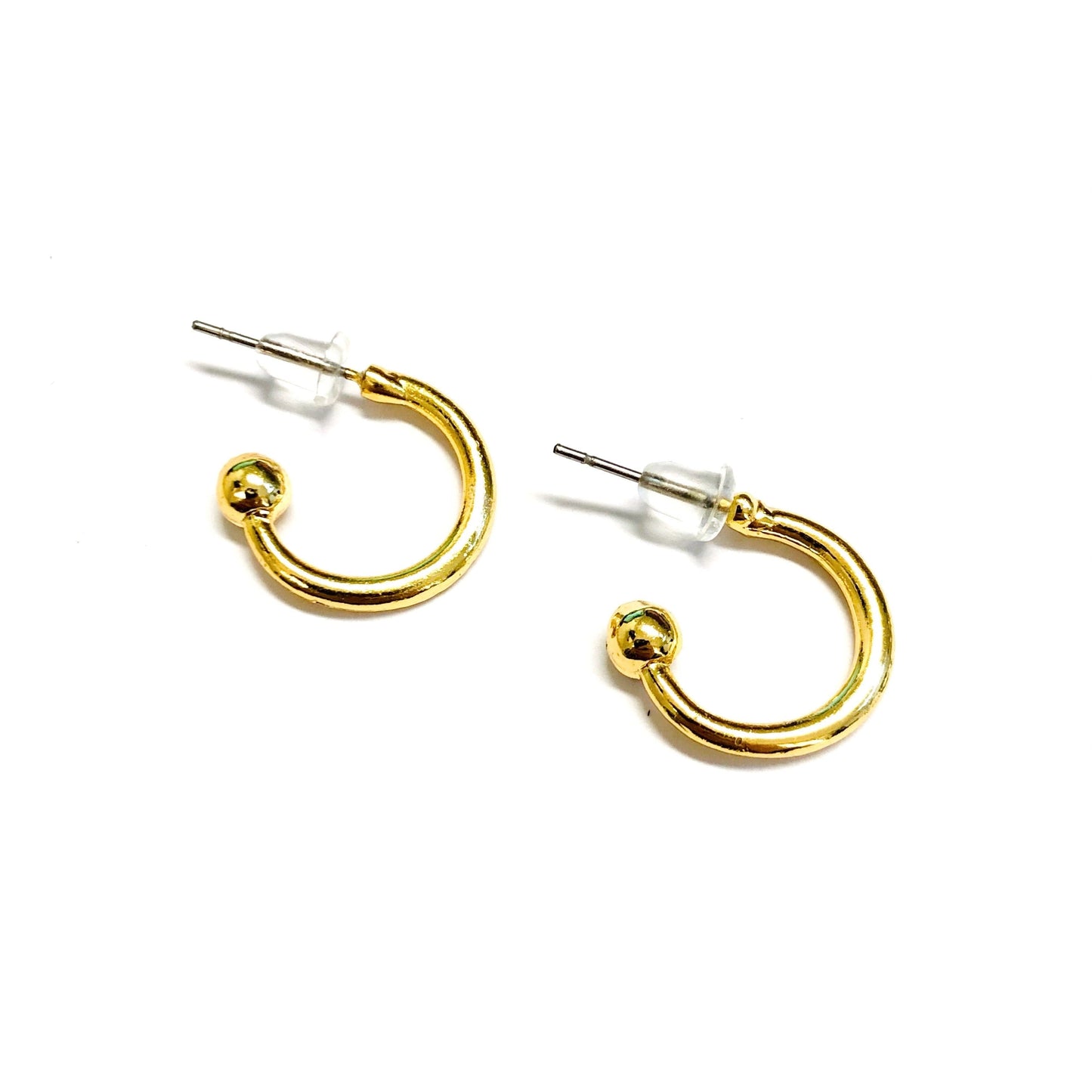 Gold Plated Earring Clip 15 mm