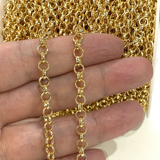 Gold Plated 4.2mm Doc Chain