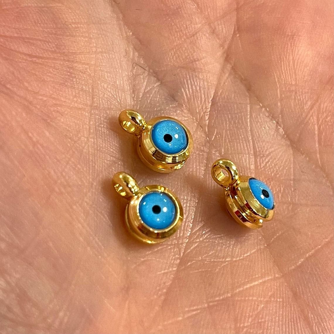 Gold Plated Evil Eye Shaking Apparatus