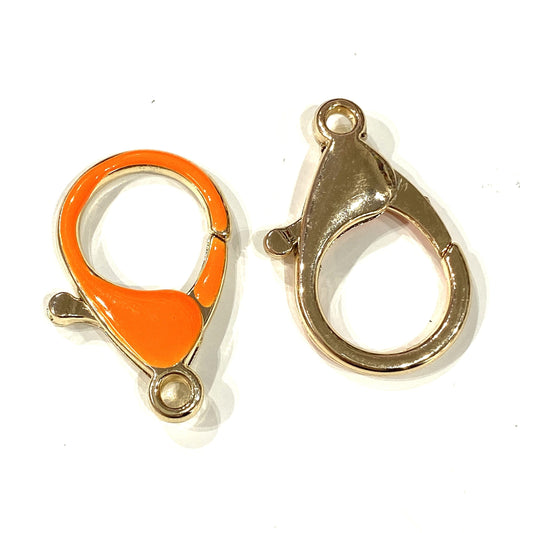 Mineli Altın Kaplama Papağan 3.5 cm (Neon Turuncu)