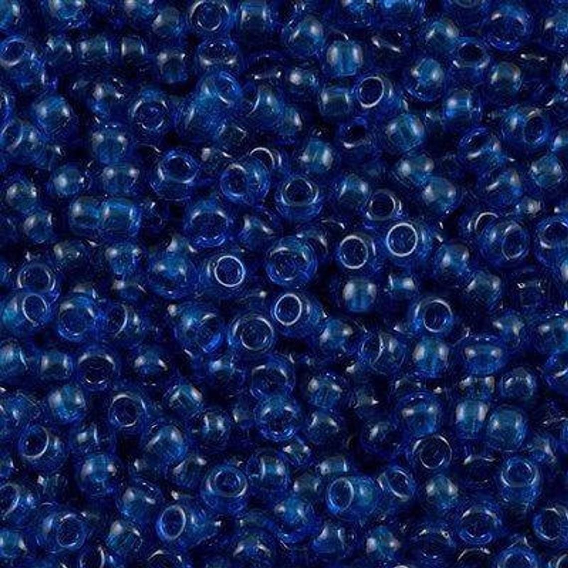 Miyuki Beads, MiyukiRoundBeads 8/0-0149 Transparent Capri Blue