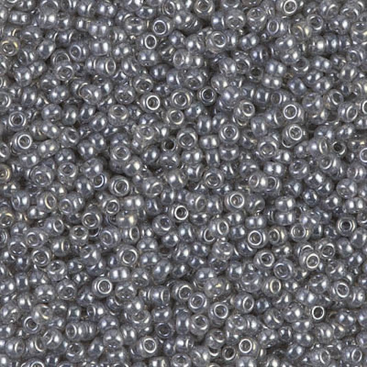 Miyuki Beads, MiyukiRoundBeads11/0-0368 Silberglanz Grau