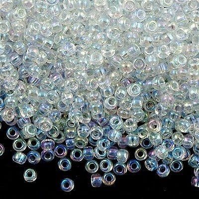 Miyuki-Perlen, MiyukiRoundBeads 8/0-0250 Kristall AB