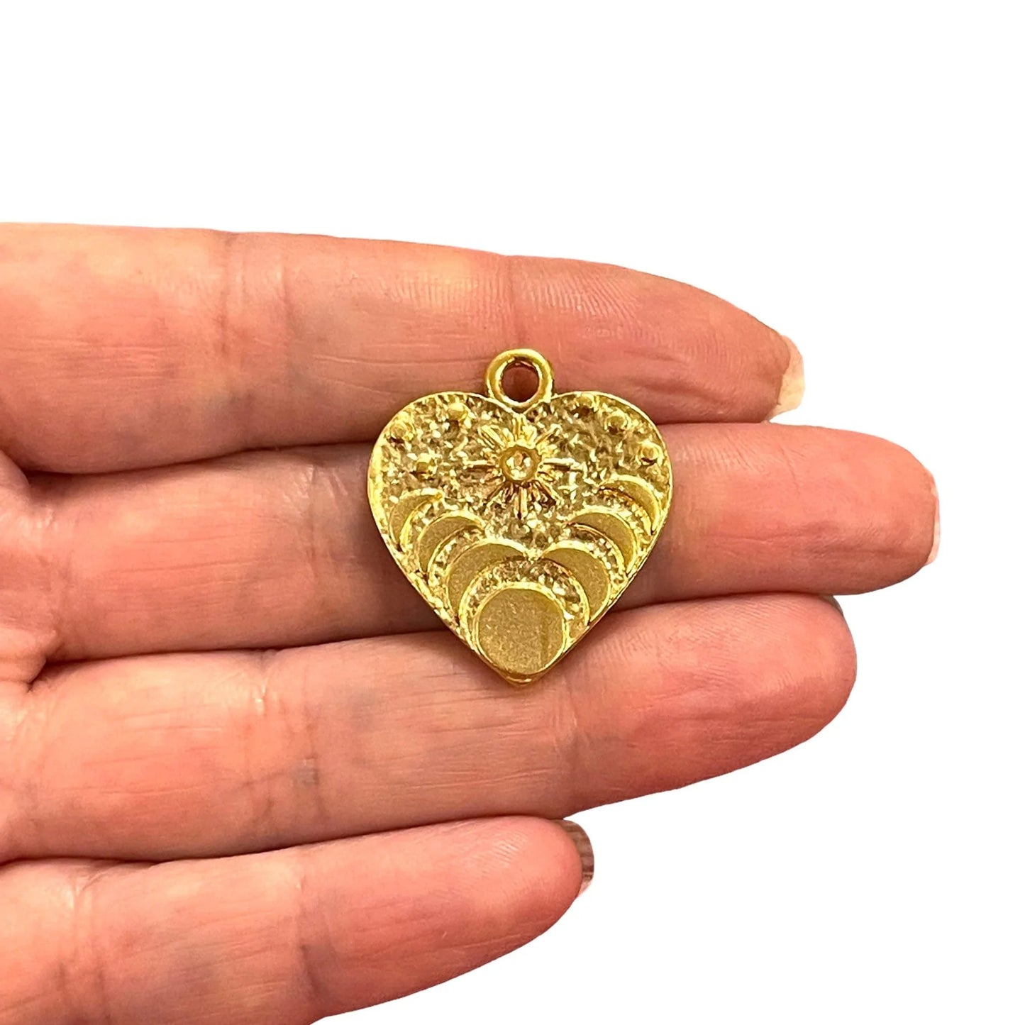 Matte Gold Plated Pendant -11