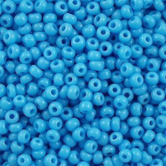 Miyuki Beads, MiyukiRoundBeads 8/0-0413 Undurchsichtiges Türkisblau