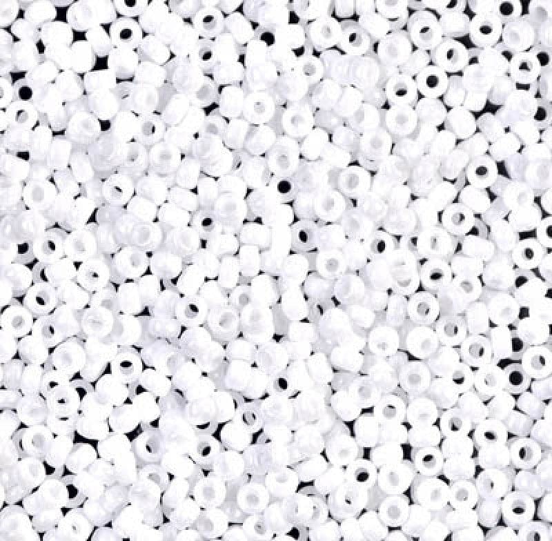 Miyuki Beads, MiyukiRoundBeads11/0-0402 White Opaque