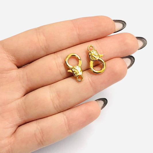 Gold Plated Small Size Jewelry Clip - 7