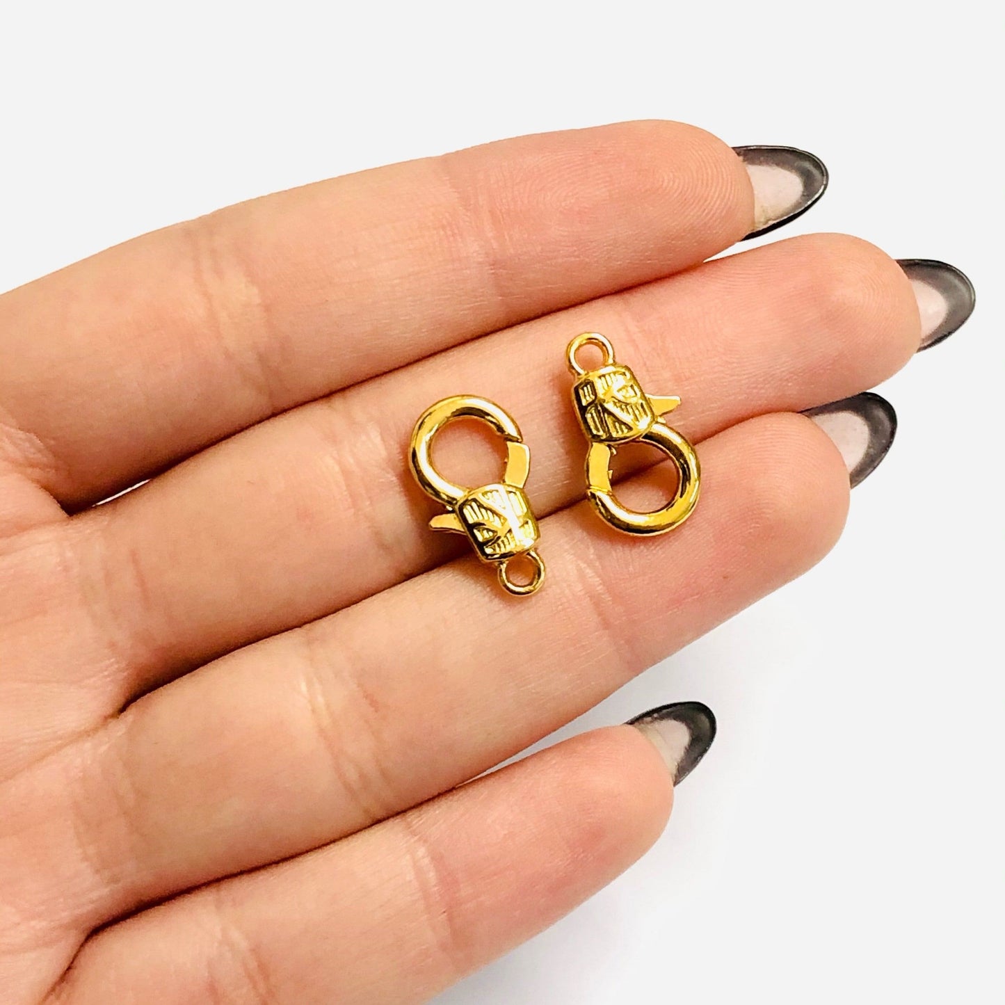 Gold Plated Small Size Jewelry Clip - 7