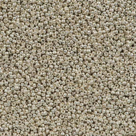 Miyuki Boncuk, MiyukiRoundBeads15/0-1051 Galvanized Silver