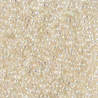 Miyuki Beads, MiyukiRoundBeads11/0-2442 Kristall Elfenbein Goldglanz